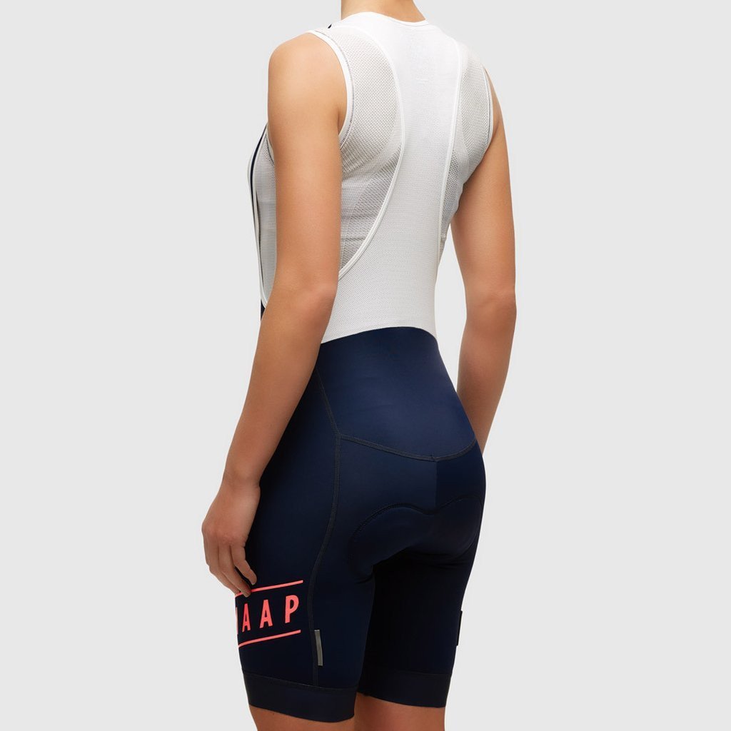 Download MAAP Women's Team Bib Short - Navy/Coral