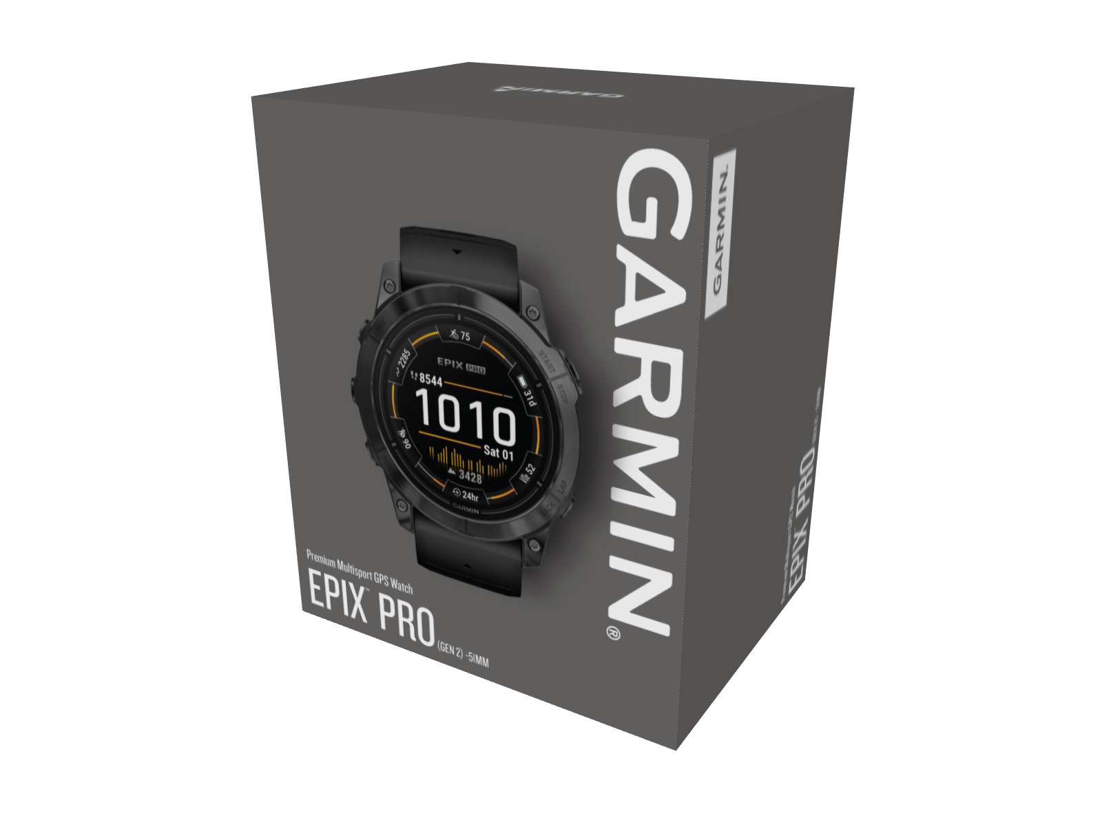 Garmin EPIX Pro Gen 2 - 51mm, Standard Edition, Gray Black