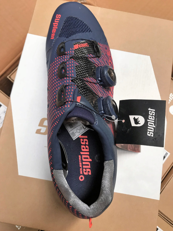 Download Suplest 2018 Edge 3 Pro Carbon Road Shoe - Navy/Coral ...