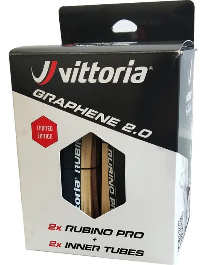 Vittoria Rubino Pro Graphene 2.0 Twin Pack Clincher Road Tyres The Odd Spoke