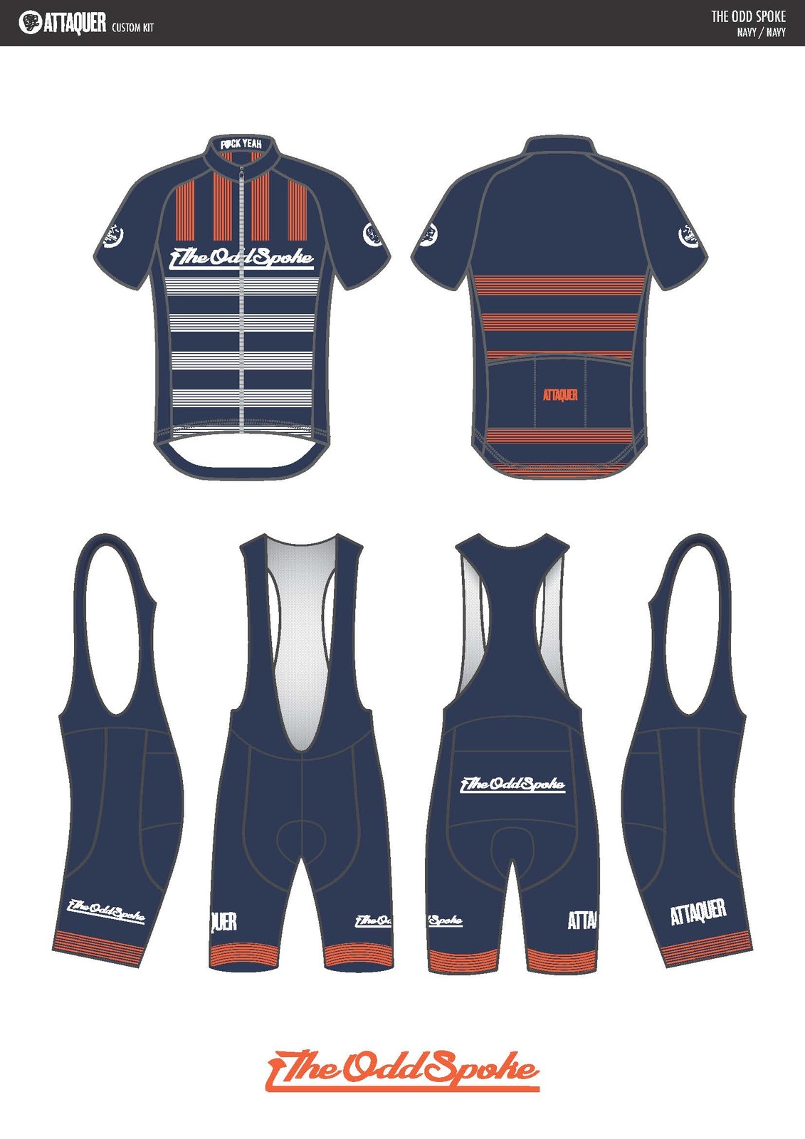 navy bibs