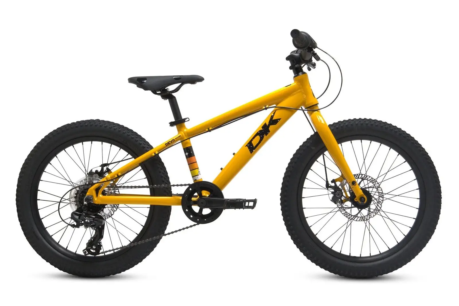 DK Rover 20 Inch Kids Mountain Bike Colour Yellow