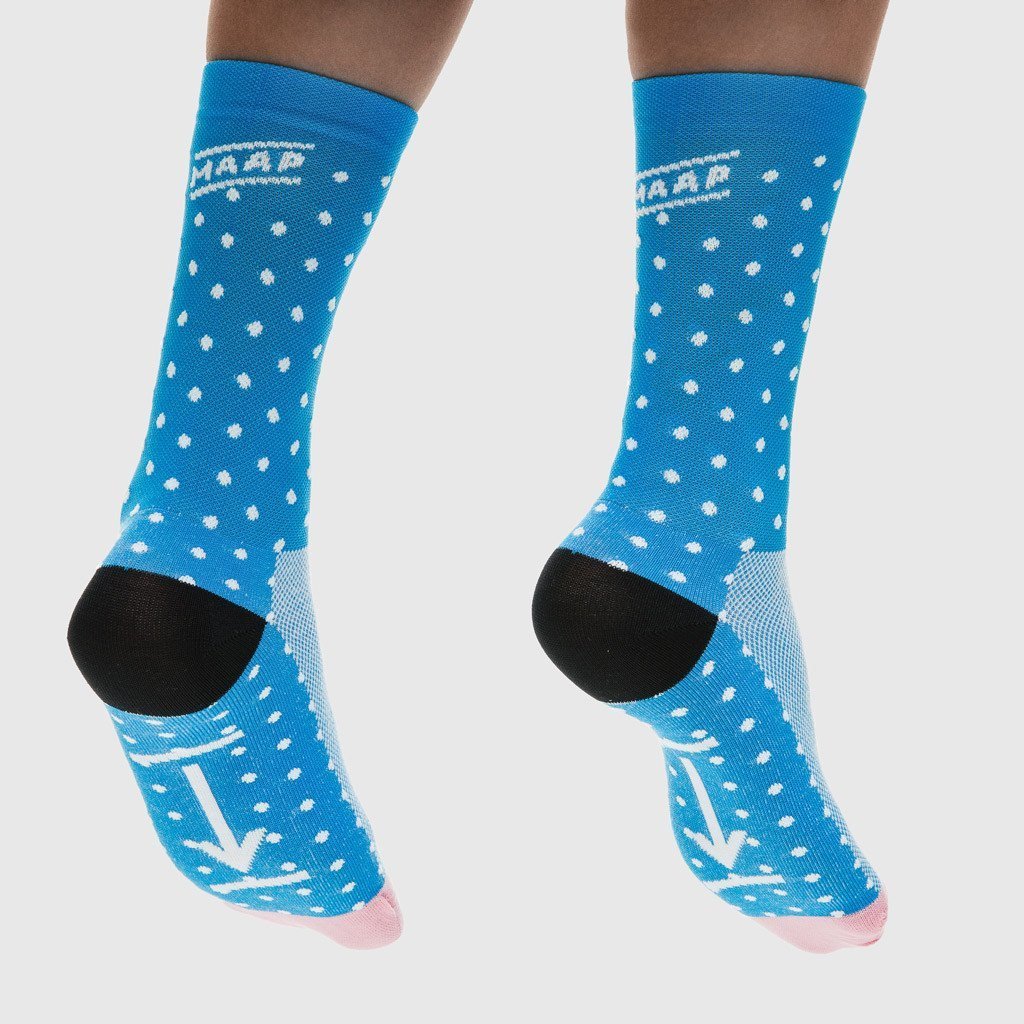 MAAP Dot Socks - Light Blue | The Odd Spoke
