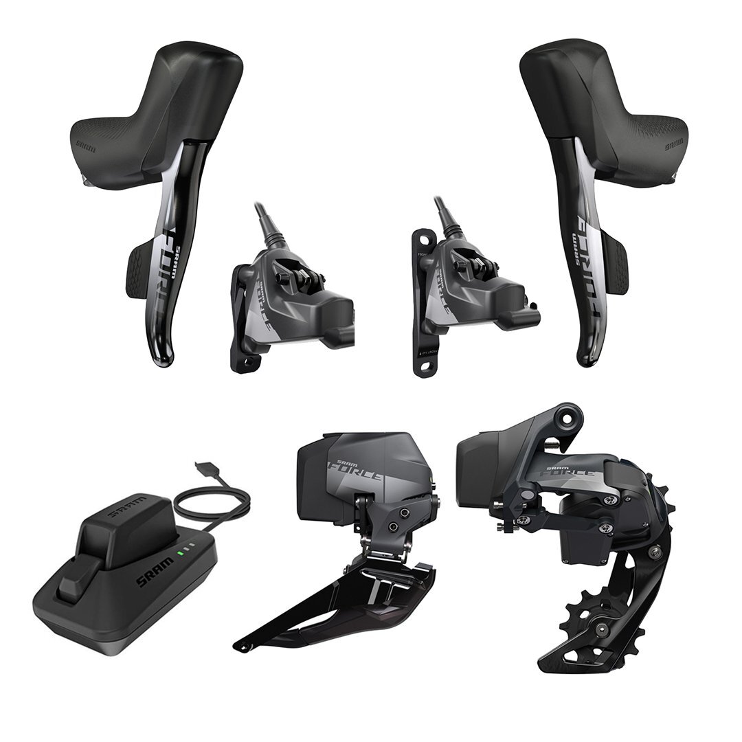 Sram Force Etap Axs 2x Hydraulic Disc Brake Road Kit The Odd Spoke