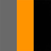Grey/Orange/Black