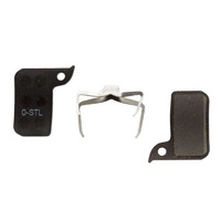 SRAM Disc Brake Pad - Organic Black/Steel Small Asymmetric - Quiet