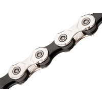 KMC X10 10-Speed Chain Silver/Black 116 Links 1/2" x 11/128"
