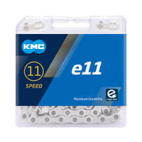 KMC 11 Speed e11 Chain [Colour: Silver] [Size: 1/2"x11/128"]