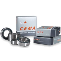 Cema Hybrid Ceramic Sealed Hub Bearing 6902LLB 15x28x7mm - EACH