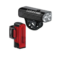 Lezyne Macro 1400+ & Strip Pro 400+ Drive Bike Light Pair
