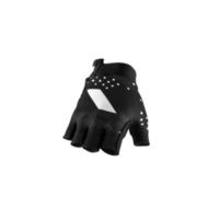 100% Exceeda Gloves - Gel Short Finger Solid Black