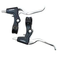 Bikelane Alhonga V-Brake Levers PAIR - 3 Finger - Alloy - Suitable for Grip Shifter