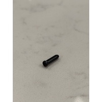 Black Alloy End Cap - Inner Wire End Cap, 2.3mm Inside Diameter - EACH