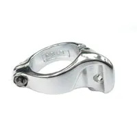 Mr Control Alloy Clamp for Front Derailleur [Size: 31.8mm] [Colour: Silver]