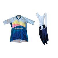 2022 The Odd Spoke Escape Cycling Kit Combo (Jersey + Mens Bib)