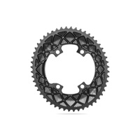 absoluteBLACK Oval PREMIUM Shimano R9100/8000 110BCD 4 Hole 2X Chainring