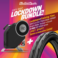Think Rider X5 Neo Smart Trainer & Pair of GP5000s Lockdown Bundle