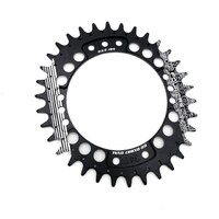 Fouriers Narrow-Wide Oval Tooth Alloy 1X Chainring CR-DX007