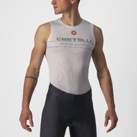 Castelli Active Cooling Sleeveless Silver Grey