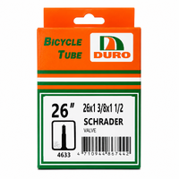 Duro Tube 26 x 1 1/2 A/V 40-584 650B Bicycle Tube