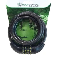 Bicycle Combination Cable Lock 12 mm × 1800 mm – Resettable Security Lock