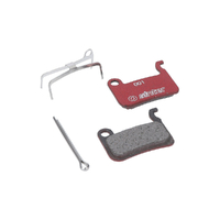 Sinter Disc Brake Pads 001 Standard Organic Shimano A-Type for XTR, XT, TRP | Red