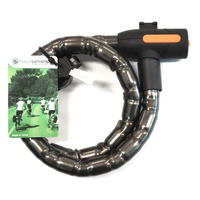Tour Series Bicycle Lock - Heavy Duty Armor 25 x 1500mm, w/Keys