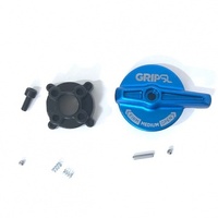 Fox Service Set: 2025 Grip-SL Topcap Interface Parts, Blue Ano