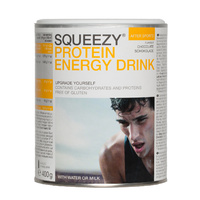 Squeezy Protein Energy Drink 400g Chocolate