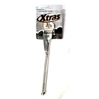 Prop Kick Stand Rear Axle for 20 inch Bike Alloy Polished [Colour: Silver]