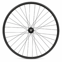Jetset 24" Rear Wheel Black Alloy Rim Screw-On Multi-Speed Hub Black