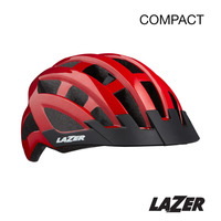 Lazer Compact Helmet [Colour: Red] [Size: Unisize]