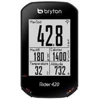Bryton Rider 420 GPS Cycling Computer Bundle with Heart Rate Monitor & Cadence