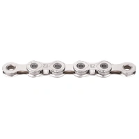 KMC X12 Waxed Chain 126 Links - Silver
