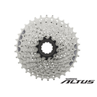 Shimano ALTUS 9-Speed Silver MTB Cassette Sprocket [Size: 11-32T]