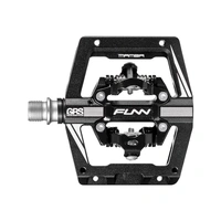 Funn Mamba S Small - Dual Side Clip MTB Pedals SPD - Black