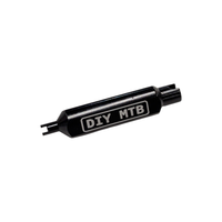 Tubeless Valve Core Remover Tool - Alloy - Black