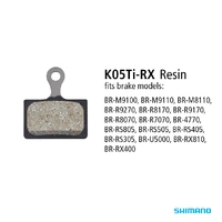 Shimano BR-M9100 Resin Disc Brake Pads K05Ti-RX