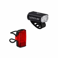 Lezyne Mini Drive 450+ / KTV Drive+ Front and Rear Light Set