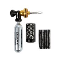 Lezyne Tubeless C02 Blaster Kit - Black/Gold (wo C02 Cannisters)