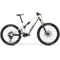 2025 Merida eOne-Sixty 10K Snow White-Bronze Metal - Small