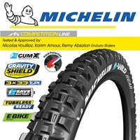 Michelin E-Wild MTB Tyre [Wheel Size: 27.5 Inch] [Width: 2.6"] [Option: Rear]