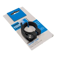 PRO Quick Release (QR) Seatpost Clamp 34.9mm Black
