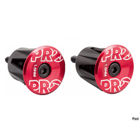 Pro Handlebar Alloy EndPlug [Colour: Red] [Size: 17.5mm]