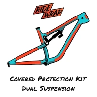 RideWrap Covered Protection - Dual Suspension MTB Frame Kit