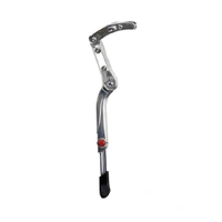 Rex Alloy Adjustable Rear Kickstand 24-29" Silver