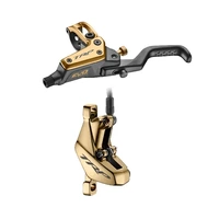 TRP DHR EVO PRO Disc Brake Set - Black/Gold