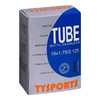 TY Sports 18 x 1.75/2.125" Schrader Valve Inner Tube