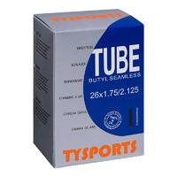 TY Sports 26 x 1.75/2.125 Schrader Valve 33mm MTB Tube