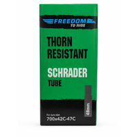 Freedom To Ride Tube - Thorn Resistant Schrader 700x42-47C - 48mm Valve